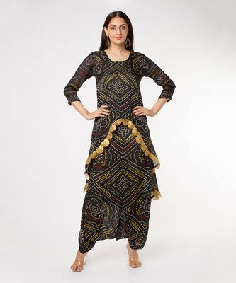 Black Bandani Jumper Set 1