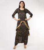 Black Bandani Jumper Set