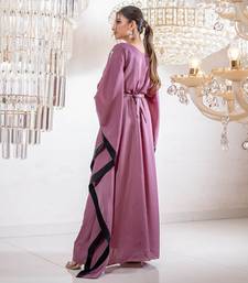 Gloria Purple Kaftan Dress
