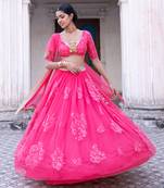 Fuschia Aarna Lehenga Set