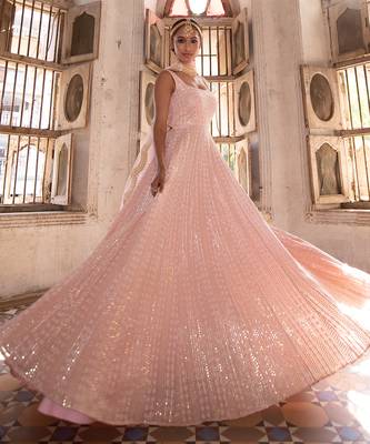 Blush Pink Kiara Anarkali 3