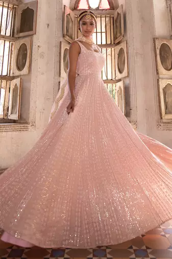 Blush Pink Kiara Anarkali