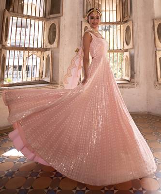 Blush Pink Kiara Anarkali 4