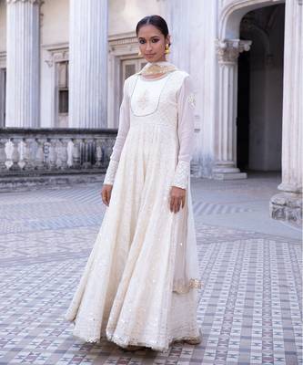 Ivory Noor Anarkali 2