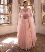 Blush Pink Engagement Lehenga for Women