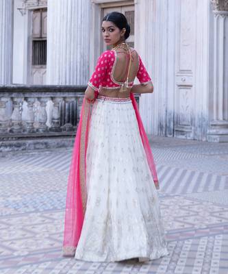 Fuschia Zara Lehenga Set 3