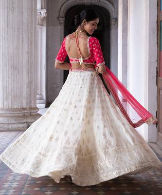 Fuschia Zara Lehenga Set 4