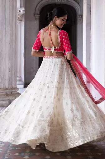 Fuschia Zara Lehenga Set
