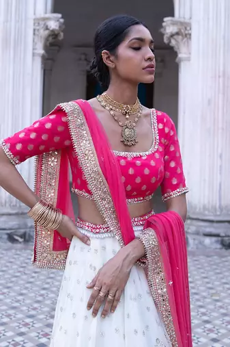 Fuschia Zara Lehenga Set