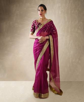 Clover Pomogranate Saree Set 1
