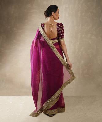 Clover Pomogranate Saree Set 2