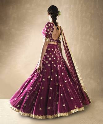 Pomogranate Petunia Lehenga Set 2