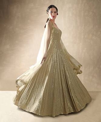 Primrose Champainge Anarkali Set 1