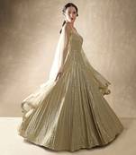 Primrose Champainge Anarkali Set