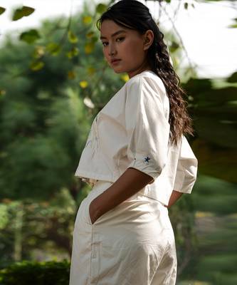 Ivory Jane Pin-tuck top 5