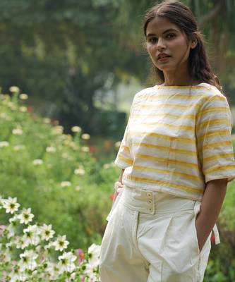 Ivory Martha Boat Neck Top 2