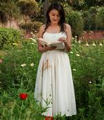 Ivory Julia Noodle Strap Top