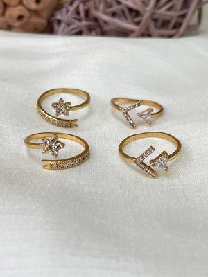 Gold toe rings 2