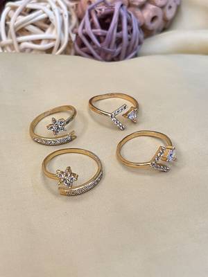 Gold toe rings 3