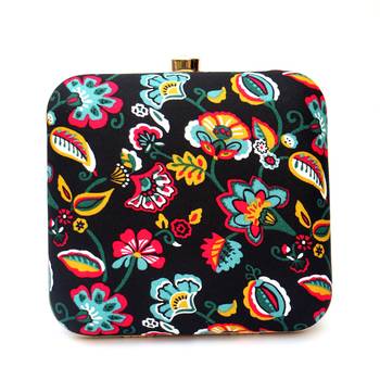 Worthy Enterprises Beautiful Printed Clutch for Womens & Girls 1