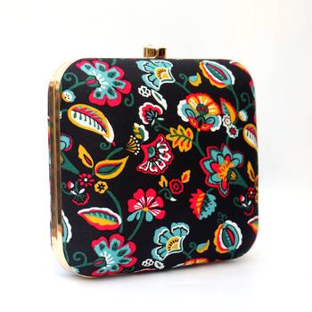 Worthy Enterprises Beautiful Printed Clutch for Womens & Girls 2