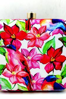 Worthy Enterprises Printed Clutch for Womens & Girls