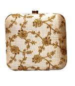 Worthyy Enterprises Embroidered Party Clutch For Women