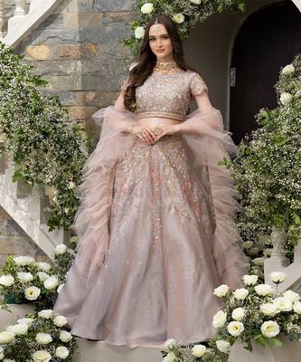 Coffee Meher Lehenga 4