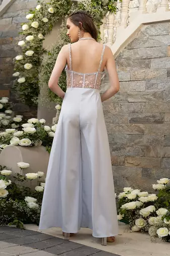POWDER BLUE JUMPSUIT
