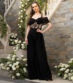 Black Drape Jumpsuit