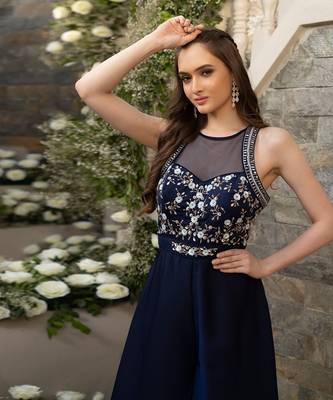 Blue Floral Jumpsuit 3