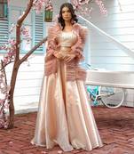 Light Coffee Coloured Maya Lehenga Set