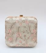 Worthyy Enterprises Embroidered Party Clutch For Women