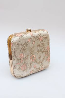 Worthyy Enterprises Embroidered Party Clutch For Women 2