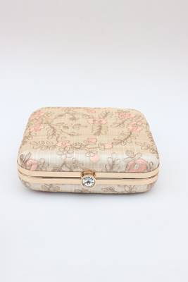 Worthyy Enterprises Embroidered Party Clutch For Women 3