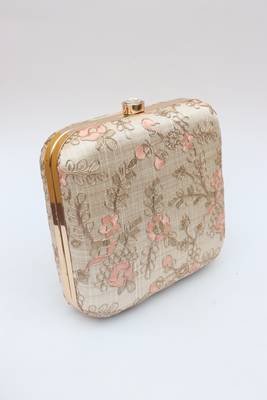 Worthyy Enterprises Embroidered Party Clutch For Women 4