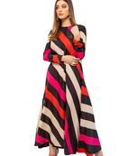 JSDC Lounge Wear Striped Printed Kaftan Top