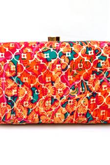 Worthy Enterprises Beautiful Printed Clutch for Womens & Girls