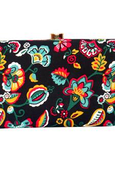 Worthy Enterprises Beautiful Printed Clutch for Womens & Girls