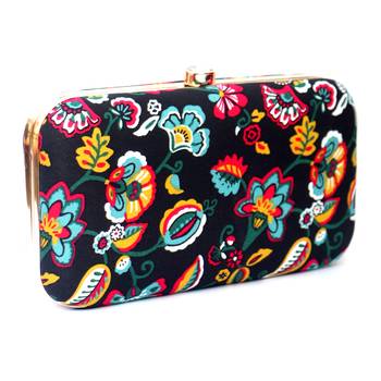 Worthy Enterprises Beautiful Printed Clutch for Womens & Girls 2