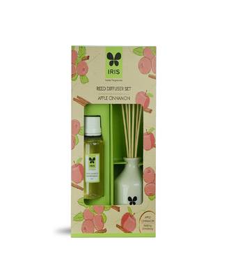 IRIS Reed Diffuser Set, Apple Cinnamon, Home Fragrances, Easy to Use, Maintenance Free, 60 ml 2