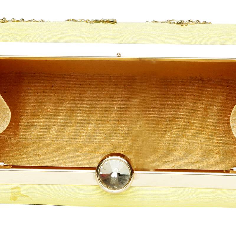 Worthyy Enterprises Embroidered Party Clutch For Women