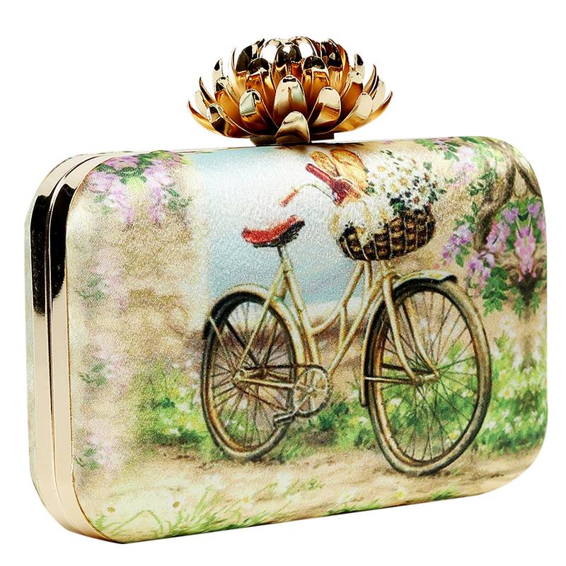 Worthy Enterprises Printed Clutch for Womens & Girls