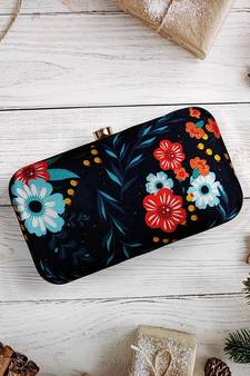 Worthy Enterprises Beautiful Printed Clutch for Womens & Girls