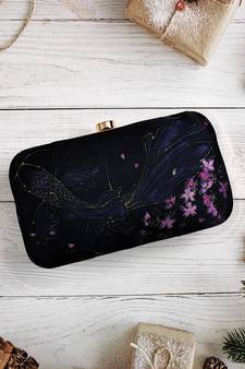 Worthy Enterprises Beautiful Printed Clutch for Womens & Girls