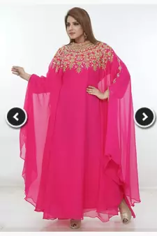 Kaftan Women Dress Moroccan Caftan Long Farasha Maxi Dress 