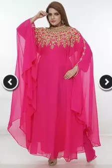 Kaftan Women Dress Moroccan Caftan Long Farasha Maxi Dress 