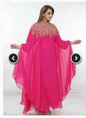 Kaftan Women Dress Moroccan Caftan Long Farasha Maxi Dress  5