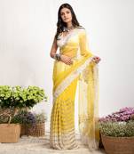 Yellow Simar Saree