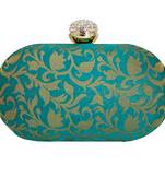Worthyy Enterprises Oval Party Clutch for Women / Girls